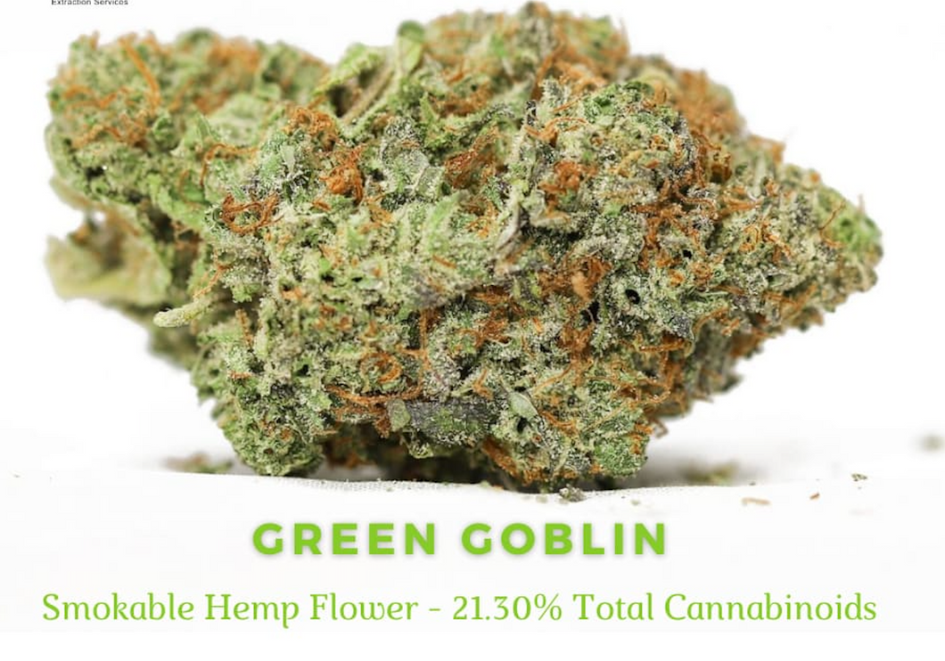 INFUSED DELTA GREEN GOBLIN HEMP FLOWER